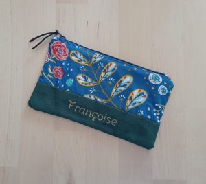 trousse plate personnalisation prénom